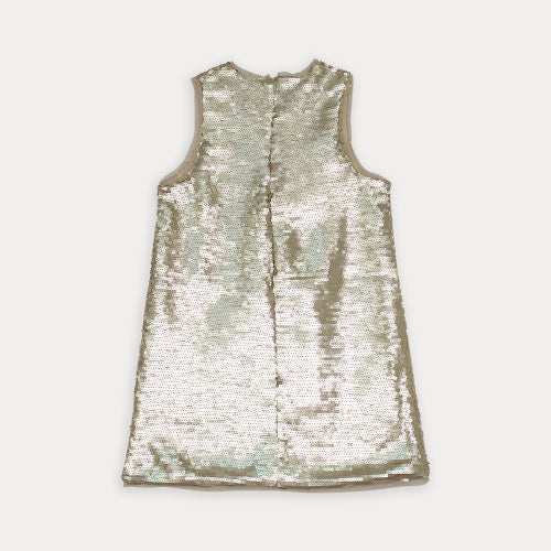Vestido Lentejuelas Doradas