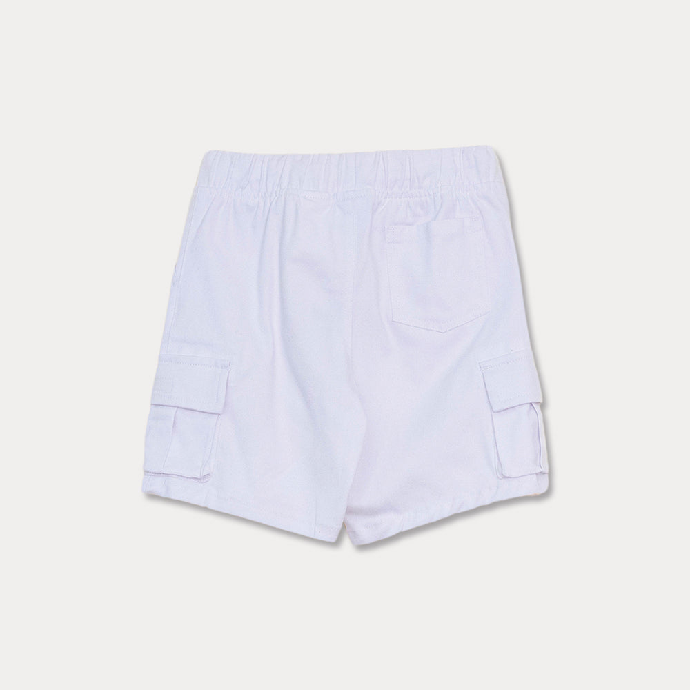 Short Blanco Para Niño