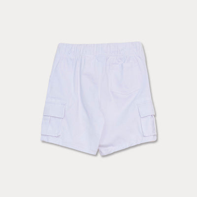 Short Blanco Para Niño