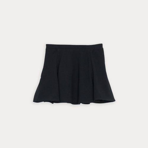 Falda Negra Con Lazos