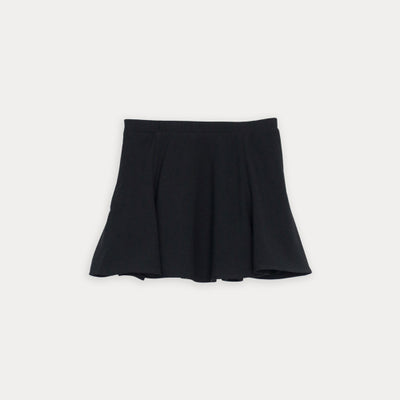 Falda Negra Con Lazos