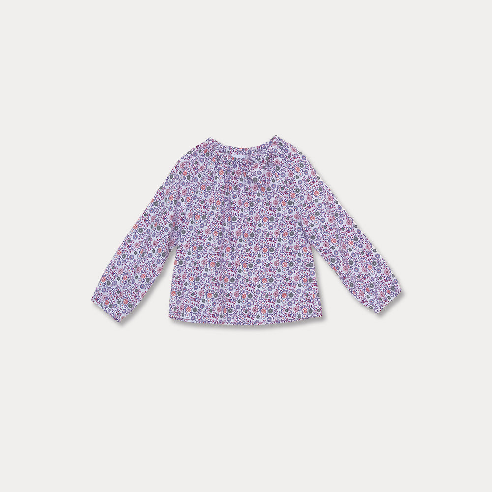 Blusa Multicolor De Flores Bebé Niña