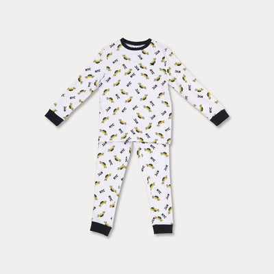 Pijama De Taxis Para Niño