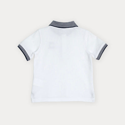 Chemise blanca para bebé niño