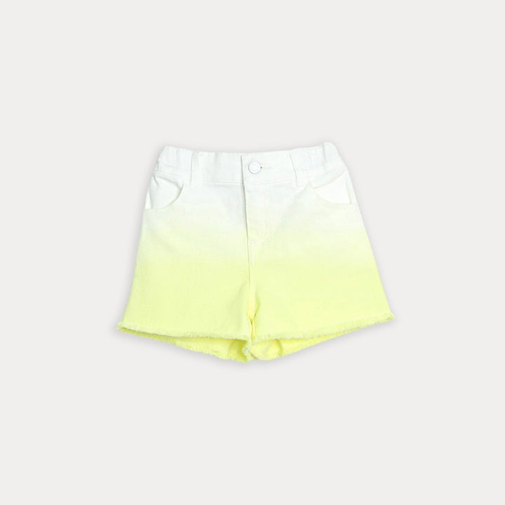 Short teñido para niña