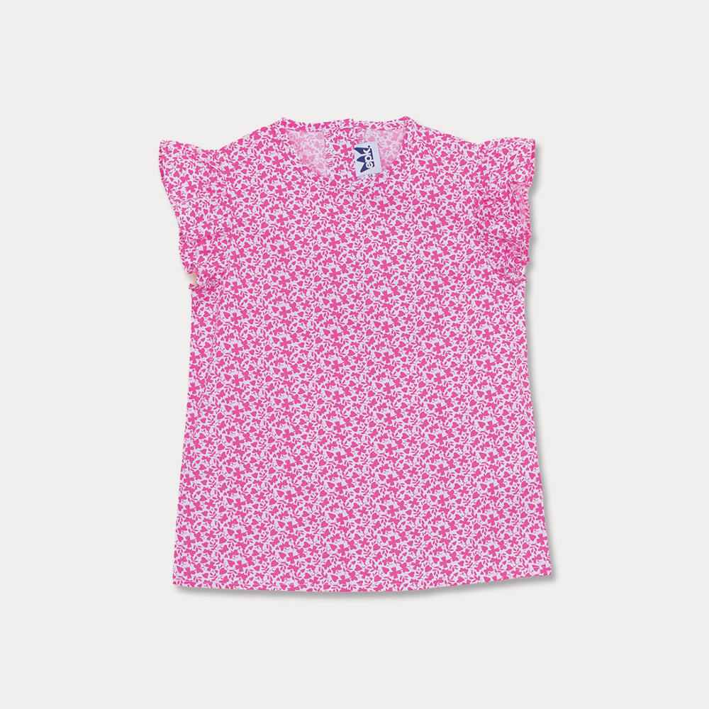 Blusa De Mariposas Para Niña