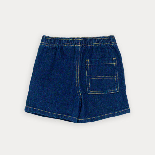 Short Jean Azul Oscuro