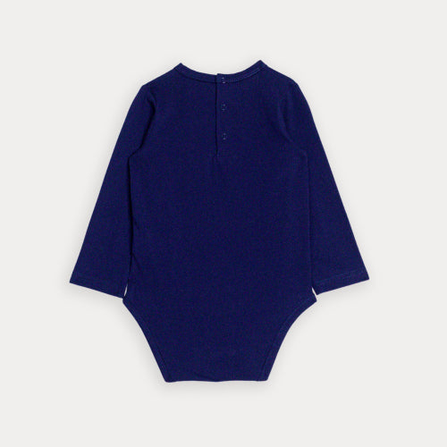 Body Azul Con Gráfico