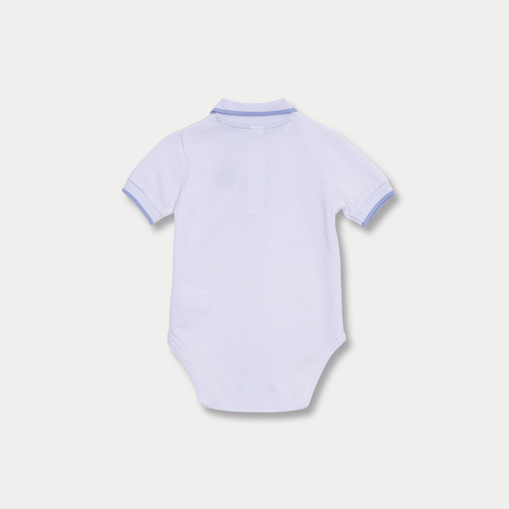 Body Chemise Blanca Para Bebé Niño