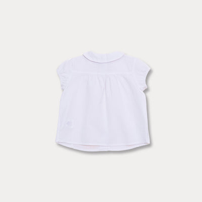 Blusa Con Textura Para Bebé Niña