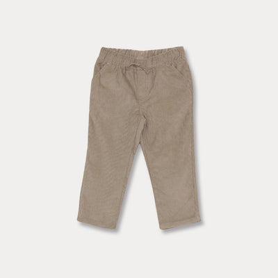 Pantalón Caqui Corduroy Para Bebé Niño