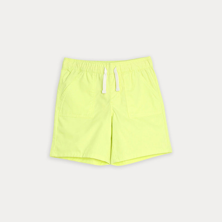 Short amarillo para niño