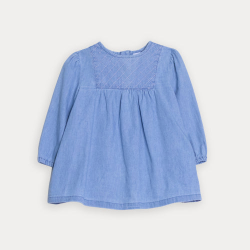 Vestido De Jean Claro