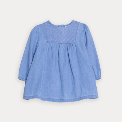 Vestido De Jean Claro