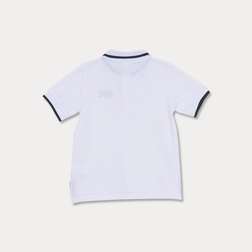 Chemise Blanca Nyc Para Niño