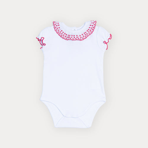 Body Blanco Con Cuello