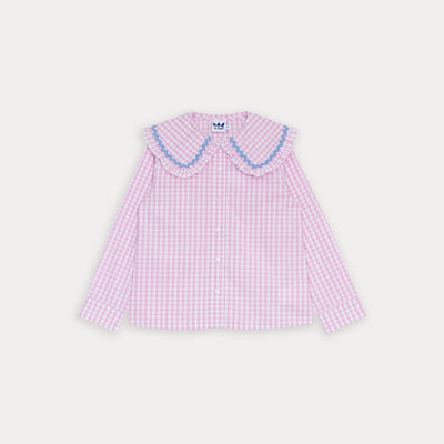 Blusa De Cuadros Rosados