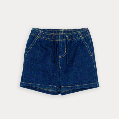 Short Jean Azul Oscuro