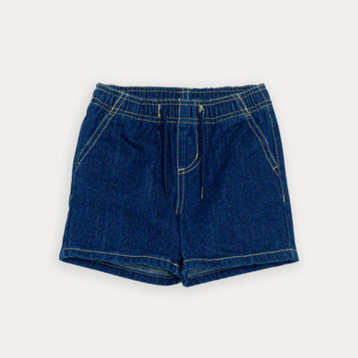 Short Jean Azul Oscuro