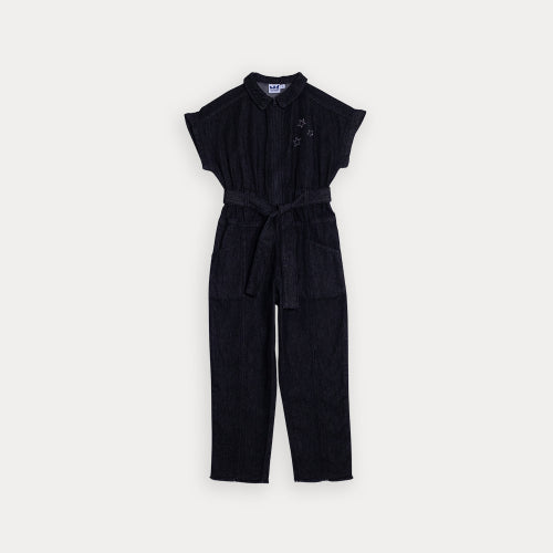 Jumpsuit De Jean Negro