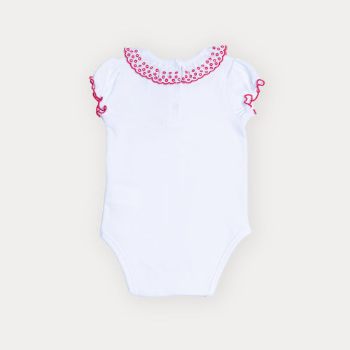 Body Blanco Con Cuello