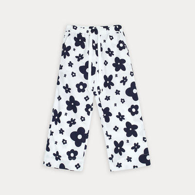 Pantalón de flores para niña