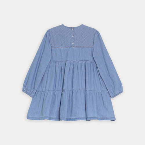 Vestido De Jean Claro