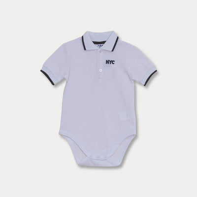 Body Chemise Blanca Nyc Para Bebé Niño