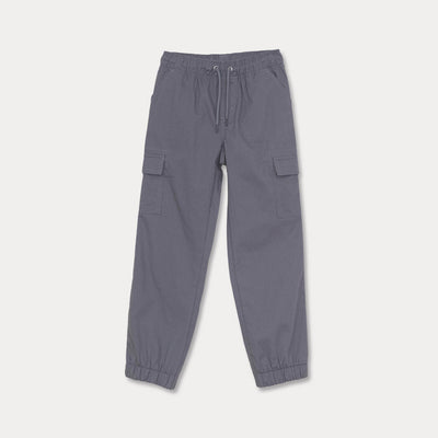 Pantalón Gris Cargo Para Niño