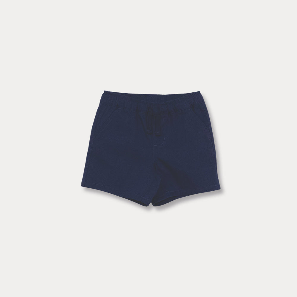 Short Azul Oscuro Para Bebé Niño