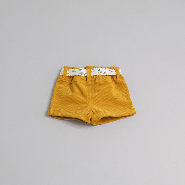 Short de corduroy