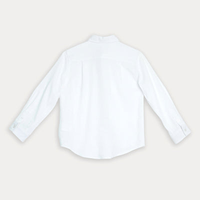 Camisa blanca para niño