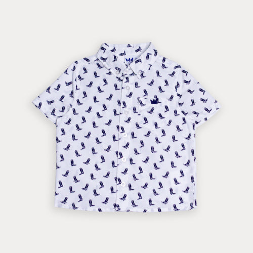 Camisa Con Botas Vaqueras