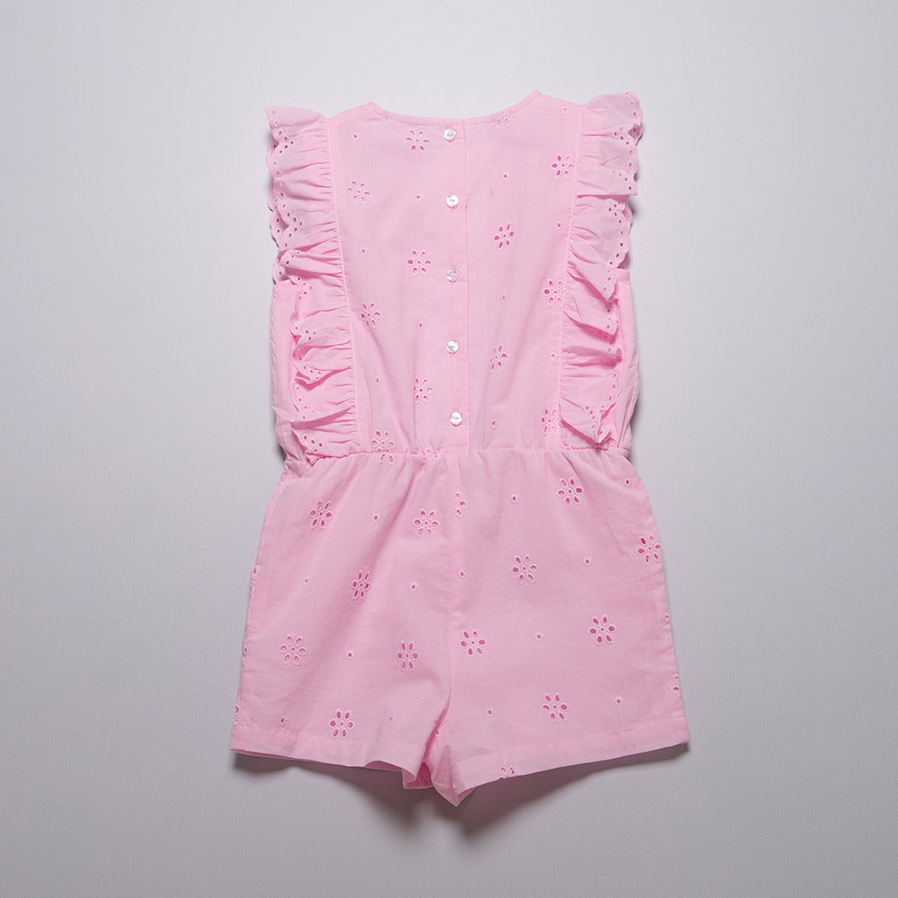 Jumper Rosado con eyelet