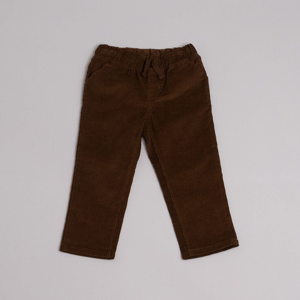 Pantalón marrón de corduroy