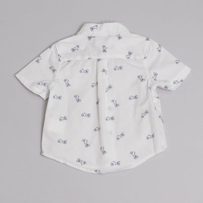 Camisa estampado de motos