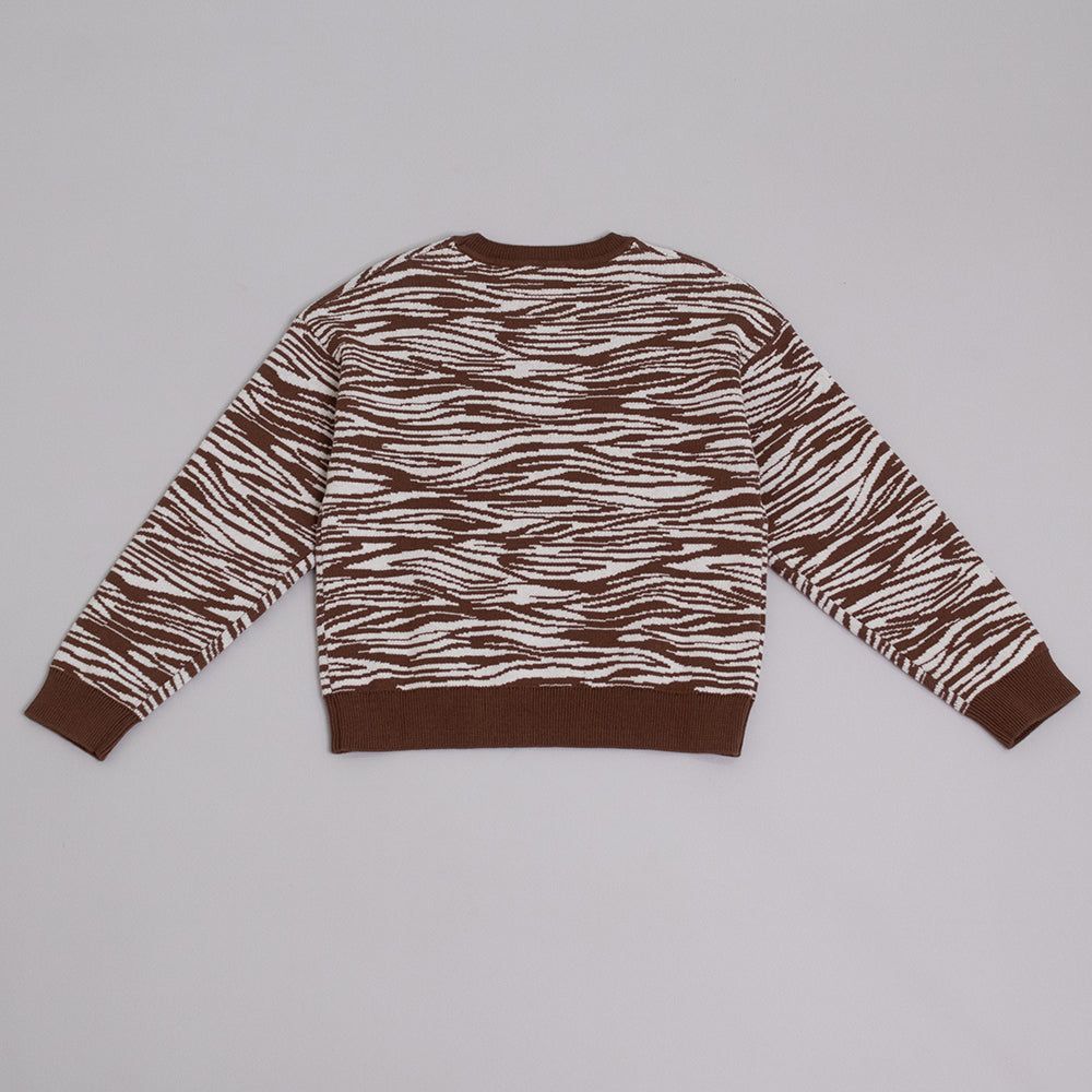 Suéter de zebra