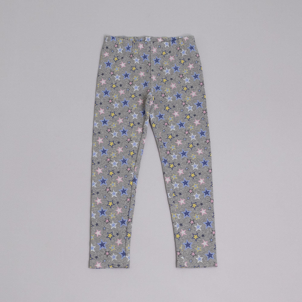 Legging gris de estrellas